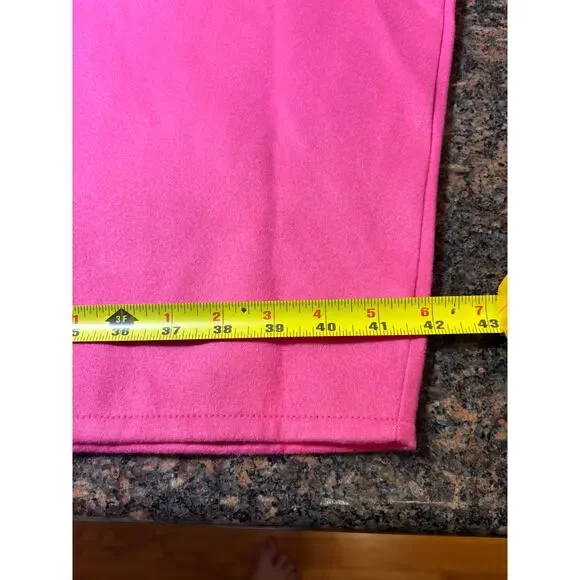 Hot Pink Zip Up Jacket Faux Fur Trim on Hood Size 2XL Runs Big - Picture 6 of 11